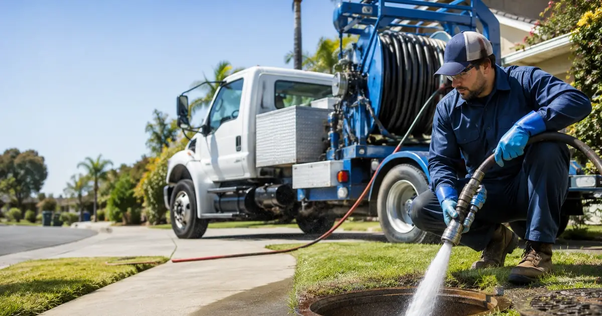Hydro jet sewer cleaning Cedarpines Park